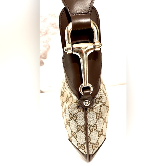 Gucci GG Creole HoBo in canvas and leather trim - Picture 3 of 14